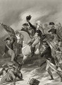 George Washington at the Battle of Princeton, January 3rd 1777, from 'Life and Times of Washington', Volume I, 1857 - Alonzo Chappel