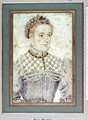 Portrait presumed to be Mary Queen of Scots (1542-87) c.1560 - (studio of) Clouet