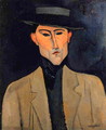 Portrait of a Man with Hat - Amedeo Modigliani