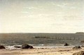 New England Beach Scene - John William Casilear