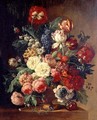 Still Life of Flowers in a Vase - (after) Huysum, Jan van