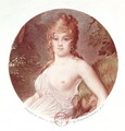 Portrait of Theresa de Cabarrus 1773-1835 - (after) Isabey, Jean-Baptiste