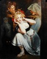 Bertalda Frightened by Apparitions - Theodor Von Holst