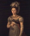 Portrait of Maria Josephine Amalia of Saxony - Francisco Lacoma