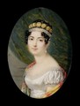 Portrait Miniature of the Empress Josephine - Andre Leon (Mansion) Larue