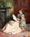 Mother and Daughter - George Goodwin Kilburne