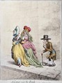 A Corner near the Bank or An Example for Fathers - James Gillray