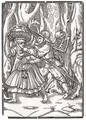 Death comes for the Robber - (after) Holbein the Younger, Hans
