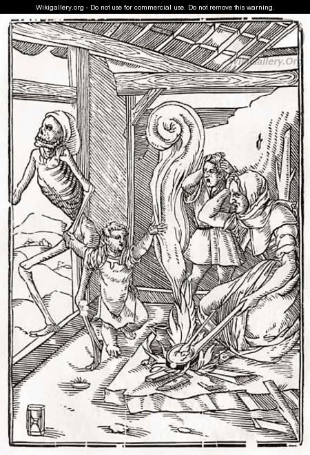 Death comes for the Child - (after) Holbein the Younger, Hans
