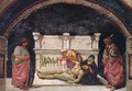 Lamentation over the Dead Christ with Sts Parenzo and Faustino - Luca Signorelli