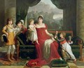 The Duchess of Feltre and her Children - Francois-Xavier Fabre