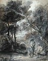 Wooded Landscape with Figures - Thomas Gainsborough