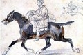 English butcher on horseback - Theodore Gericault