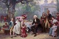 George Washington and his Family - Jean-Leon Gerome Ferris