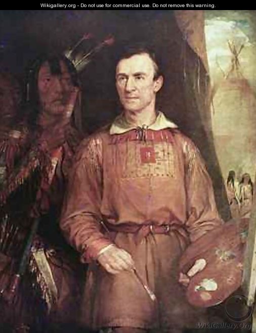 George Catlin 1798 1872 William Fisk The Largest Gallery In The World