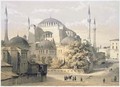 Haghia Sophia plate 19 exterior view of the mosque - (after) Fossati, Gaspard