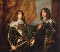 Portrait of the Princes Palatine Charles-Louis I and his Brother Robert - Sir Anthony Van Dyck