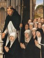 Virgin and Child with Sts James and Dominic (detail) 2 - Hans Memling
