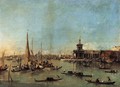 Venice The Dogana with the Giudecca - Francesco Guardi
