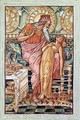 King Midas and his Daughter Turned to Gold - Walter Crane