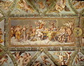 The Banquet of the Gods, ceiling painting of the Courtship and Marriage of Cupid and Psyche - (after) Raphael (Raffaello Sanzio of Urbino)