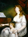Portrait of a Lady with her Child, 1790 - John Russell