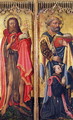 St. John the Baptist and St. Peter, from the Altarpiece of Pierre Rup, c.1450 - Anonymous Artist