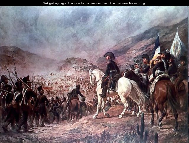 Battle of Chacabuco in 1817 - Pedro Subercasseux - WikiGallery.org, the ...