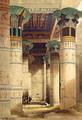 View under the Grand Portico, Philae, from Egypt and Nubia, Vol.1 - David Roberts