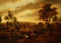 Extensive wooded landscape - (follower of) Rubens, Peter Paul