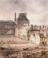 Part of the Tuileries and the Louvre - Thomas Girtin