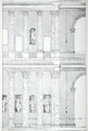 Roman Piazza, illustration from a facsimile copy of I Quattro Libri dell