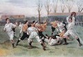The Football Match, 1890 - (after) Overend, William Heysham
