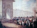 The Entrance of the Emperors into Paris - George Emmanuel Opitz