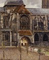Portal of the Church Saint-Jacques, Dieppe - Camille Pissarro