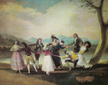 The goose blind - Francisco De Goya y Lucientes