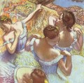 The Blue Dancers - Edgar Degas