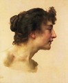 Study of the Head of Elize Brugière - William-Adolphe Bouguereau