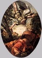 Elijah Fed by the Angel - Jacopo Tintoretto (Robusti)