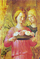 Triptych of Perugia. Virgin with child, angels and saints - Angelico Fra