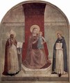 Madonna throne with St. Dominic and St. Zenobius - Angelico Fra