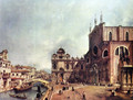 The Church of Saints John and Paul - (Giovanni Antonio Canal) Canaletto