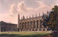 South Side of Kings College Chapel - Frederick Mackenzie