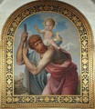 St Christopher Carrying the Infant Jesus - Edmond Lechevallier-Chevignard