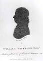 William Beckford Esq d1799 Author of Histories of France and Jamaica from a shade - (after) Miers, John
