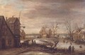 A Village in Winter - Frans de Momper