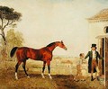 Sultan at the Marquess of Exeters Stud Burghley 1826 - Lambert Marshall