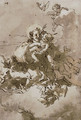 Saint Anthony and the Christ Child with angels and putti - Giovanni Domenico Tiepolo