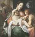 The Holy Family with the Infant Saint John the Baptist - Giovanni Battista Paggi