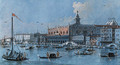 View of the Riva degli Schiavoni, Venice, with the Doge